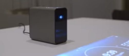 Sony Xperia Touch projector is finally available in US. [Image via:The Verge/Youtube screenshot]