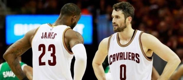 Kevin Love says LeBron told him his position change - (Image: YouTube/Cavaliers) Kevin Love says LeBron told him his position change - (Image: YouTube/Cavaliers)