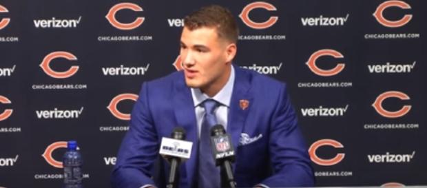 The Browns targeted Mitchell Trubisky at no.1 – image – Bears channel /Youtube The Browns targeted Mitchell Trubisky at no.1 – image – Bears channel /Youtube