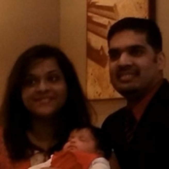 Missing toddler Sherin Mathews’ parents, Sini and Wesley Mathews. (Image from True Prophit/YouTube)