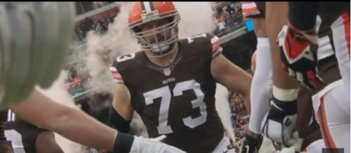 Joe Thomas is a potential trade target for the Seattle Seahawk; (Image Credit: Nuke Production/Youtube)