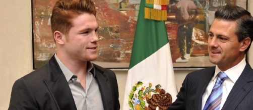 Canelo Alvarez is prioritizing his rematch with Gennady Golovkin/ photo by Presidencia de la República Mexicana/ Flickr