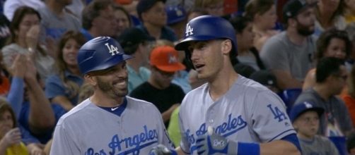 Cody Bellinger and the L.A. Dodgers host Chicago in Game 1 of the NLCS on Saturday night. [Image via MLB/YouTube screencap]