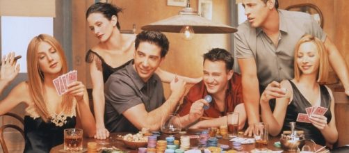 'Friends' playing poker. (Image Credit: Friends_serial_poker_chips/Flickr)