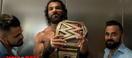 Jinder Mahal will be defending the WWE title against Kevin Owens while working the upcoming WWE tour of India. [Image via WWE/YouTube]
