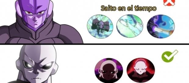 Habilidades de Jiren y Hit. Espectacular batalla. Habilidades de Jiren y Hit. Espectacular batalla.
