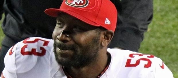 NaVorro Bowman ended his stint with the 49ers with 808 tackles -- Jeffrey Beall via WikiCommons NaVorro Bowman ended his stint with the 49ers with 808 tackles -- Jeffrey Beall via WikiCommons