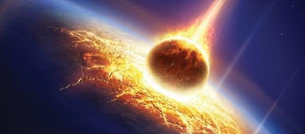 O impacto do planeta X com a Terra causará mudanças O impacto do planeta X com a Terra causará mudanças