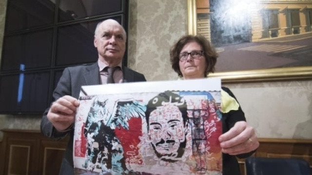 I genitori del ricercatore friulano, Claudio e Paola Regeni.