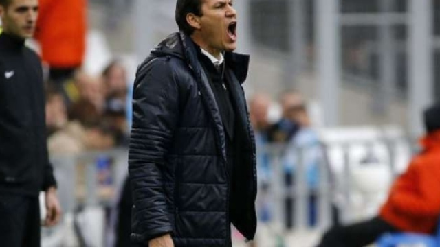 Rudi Garcia passe un savon à son joueur