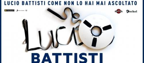 Copertina della nuova raccolta di canzoni di Lucio Battisti