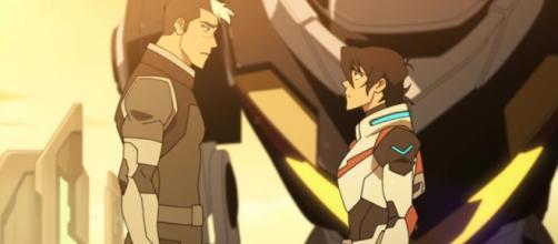Shiro confronts Keith about his duties. (Photo Credit: Voltron/Youtube)