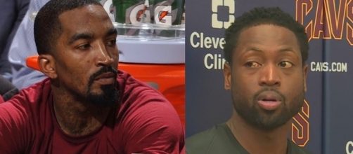 Dwyane Wade wants to build a relationship with J.R. Smith to make things work. [Image Credit: CliveNBAParody/YouTube]