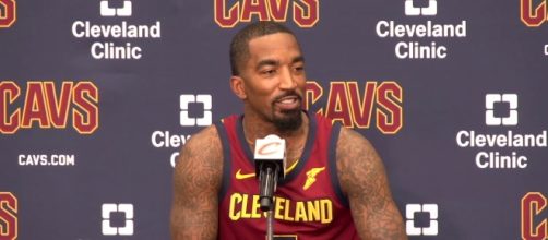 J.R. Smith talks about getting of the bench. (Image Credit - ESPN/YouTube Screenshot)