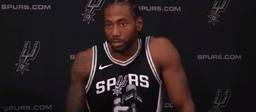 Kawhi Leonard is expected to be an MVP contender this season – image – Spurs Channel/Youtube
