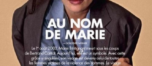 Portada de la revista Elle, homenajeando a Marie Trintignant, asesinada por Bertrand Cantat en 2003.