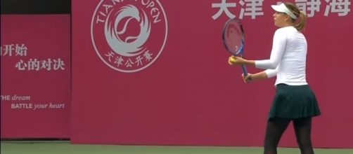 Sharapova vs Shuai Peng - Tianjin Open 2017 SF HD Highlights from Adventures Tennis/YouTube