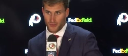 Washington Redskins quarterback Kirk Cousins. -- YouTube screen capture / Washington Redskins