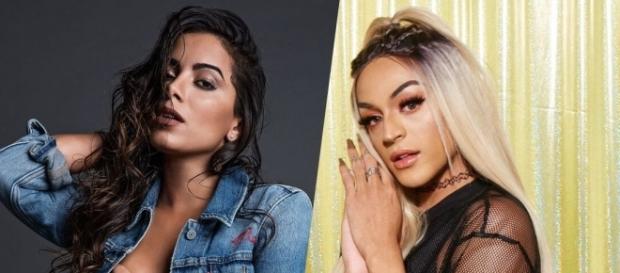 Cantora Anitta e Pabllo Vittar brigam Cantora Anitta e Pabllo Vittar brigam