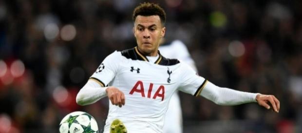Dele Alli, en un partido disputado con el Tottenham en Champions Dele Alli, en un partido disputado con el Tottenham en Champions
