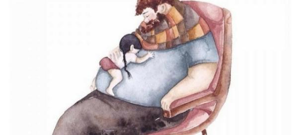Relação baseada em amor e carinho e, principalmente, a presença do pai na vida da filha Relação baseada em amor e carinho e, principalmente, a presença do pai na vida da filha