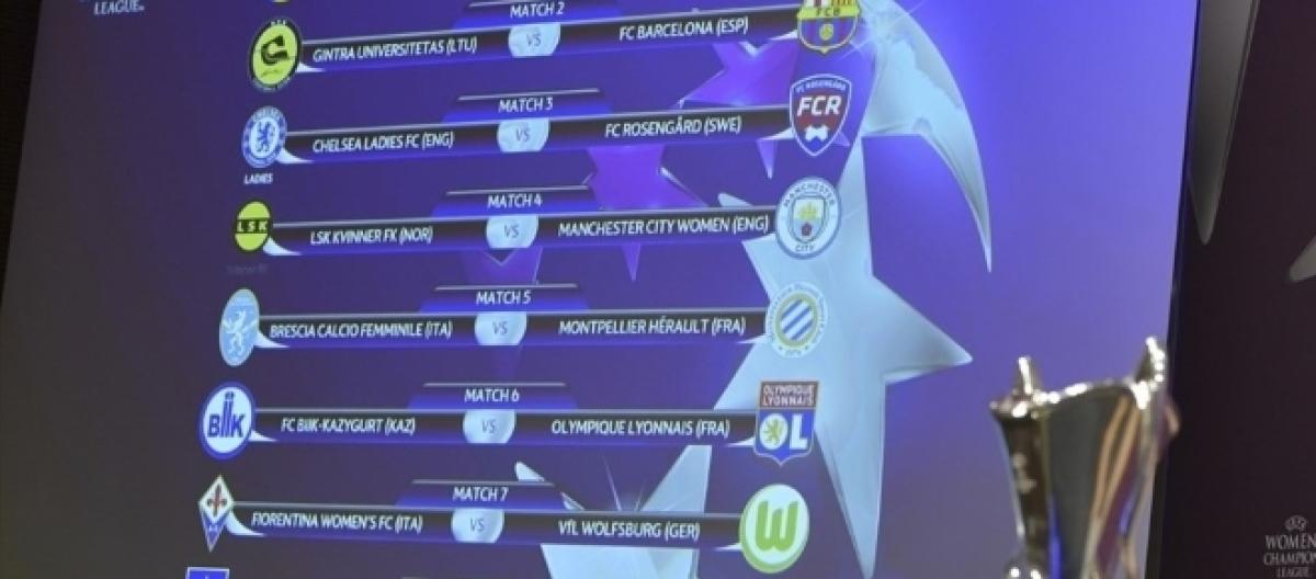 Champions League Femminile Sorteggio Ottavi Di Finale Italiane