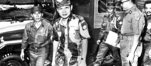 Suharto, photographié en 1965, a mené une tentative de coup d'État en Indonésie. (via the Australian)