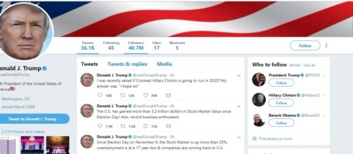 Donald Trump continues to be obsessed with Hillary Clinton.@realdonaldtrump. Twitter.com
