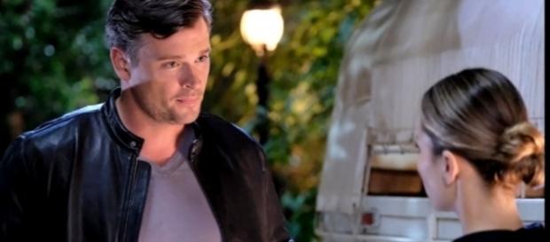 Chloe questions Marcus about his feelings towards her in "Lucifer" season 3 episode 4. (Image via LuciChloe YouTube/screencap) Chloe questions Marcus about his feelings towards her in "Lucifer" season 3 episode 4. (Image via LuciChloe YouTube/screencap)
