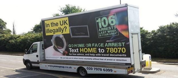 Home Secretary Theresa May admits 'Go Home' immigration vans were ... - mirror.co.uk Home Secretary Theresa May admits 'Go Home' immigration vans were ... - mirror.co.uk