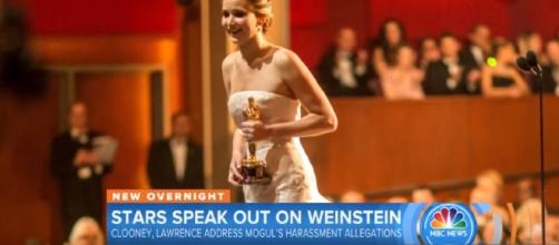 Harvey Weinstein Gets Slammed By Jennifer Lawrence And Other Stars | Image credit - TODAY | YouTube