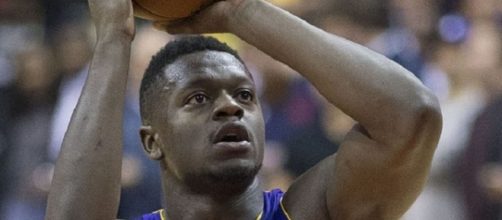 Last season, Julius Randle averaged 13.2 points, 8.6 boards, and 3.6 assists in 74 games for the Lakers -- Keith Allison via WikiCommons