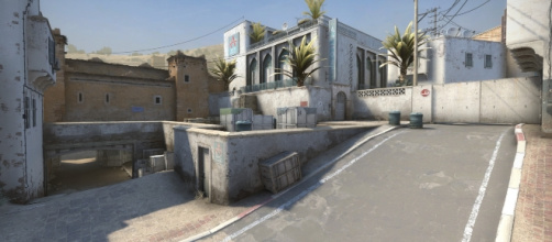 Site A de la nouvelle carte Dust II