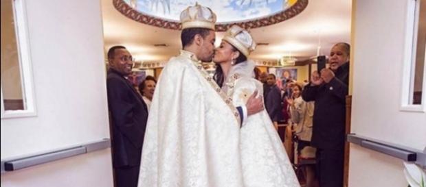 Ariana Austin e o príncipe Joel Makonnen se casaram em setembro Ariana Austin e o príncipe Joel Makonnen se casaram em setembro