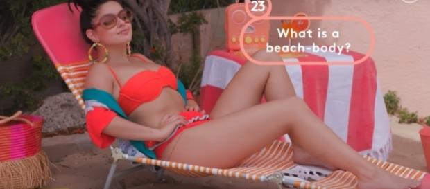 Ariel Winter puts her saucy body on display for a LaPalme Magazine. (Photo Credit: Refinery29, YouTube) Ariel Winter puts her saucy body on display for a LaPalme Magazine. (Photo Credit: Refinery29, YouTube)
