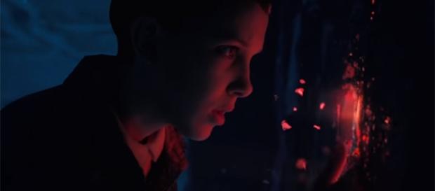 Eleven finds her way back to Hawkins in "Stranger Things 2," premiering on Netflix this October 27. (MCM Comic Con/YouTube Eleven finds her way back to Hawkins in "Stranger Things 2," premiering on Netflix this October 27. (MCM Comic Con/YouTube