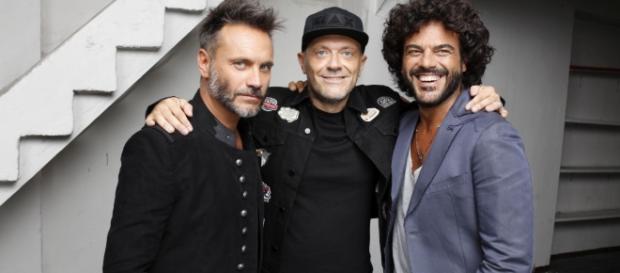 Nek, Max Pezzali e Francesco Renga Nek, Max Pezzali e Francesco Renga