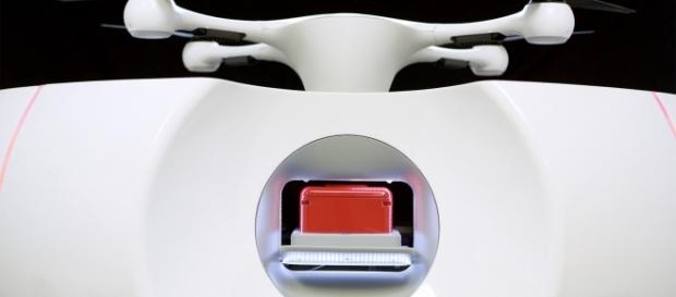 The Matternet drone transports small packages across Switzerland. (Photo via Matternet/Youtube) The Matternet drone transports small packages across Switzerland. (Photo via Matternet/Youtube)