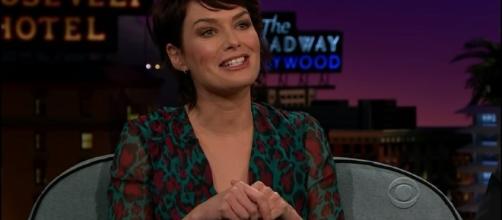 Lena Headey's Newborn Baby Had a Game of Thrones Superfan Nurse | (Image Credit: The Late Late Show with James Corden/YouTube)