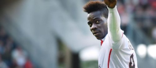 Balotelli, esultanza al gol subito dalla Juve