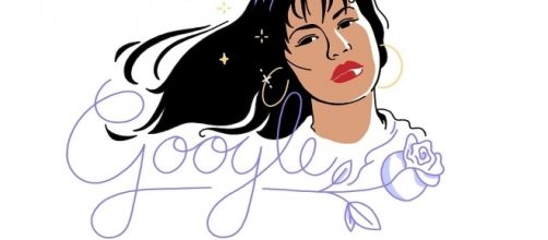 Google's latest doodle is in honor of Latin superstar Selena, who released her first album on October 17, 1989. | Credit (googledoodles/YouTube)