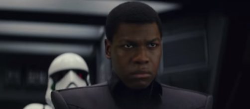 John Boyega as ex-Stormtrooper, Finn. [Image Credit: Youtube/Star Wars]