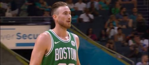 Kyrie Irving, Gordon Hayward, & Al Horford Combine for 44 Against The Hornets from YouTube/NBA
