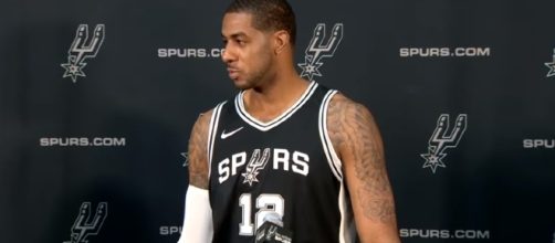 LaMarcus Aldridge will have to step up for the Spurs this season – (image Credit: Ximo Pierto-NBA/Youtube)