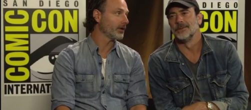 The Walking Dead Season 7 Andrew Lincoln & Jeffrey Dean Morgan Yahoo! Interview Comic Con 2016 | Image Credit: Stars Imagine/YouTube
