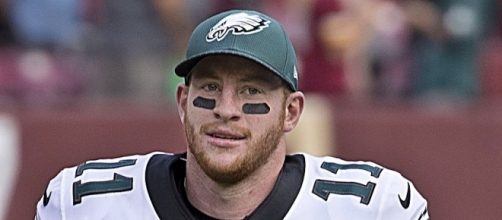 Wentz could go to the Super Bowl early. Image via Mersin/Wikimedia Commons