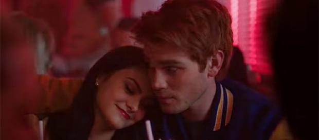 Archie and Veronica are safe from the Riverdale terrors, for now. (The CW/YouTube) Archie and Veronica are safe from the Riverdale terrors, for now. (The CW/YouTube)