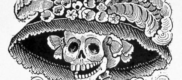 Calavera Catrina se burla de la falsa elegancia Calavera Catrina se burla de la falsa elegancia