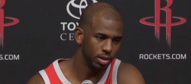 Chris Paul is still experiencing soreness in his left knee; (Image Credit: ESPN/YouTube) Chris Paul is still experiencing soreness in his left knee; (Image Credit: ESPN/YouTube)