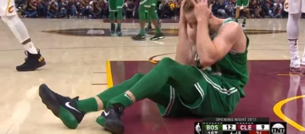 Gordon Hayward Scary Injury | Celtics vs Cavaliers | Oct 17, 2017 | 2017-18 NBA Season- Image - NBA | YouTube Gordon Hayward Scary Injury | Celtics vs Cavaliers | Oct 17, 2017 | 2017-18 NBA Season- Image - NBA | YouTube